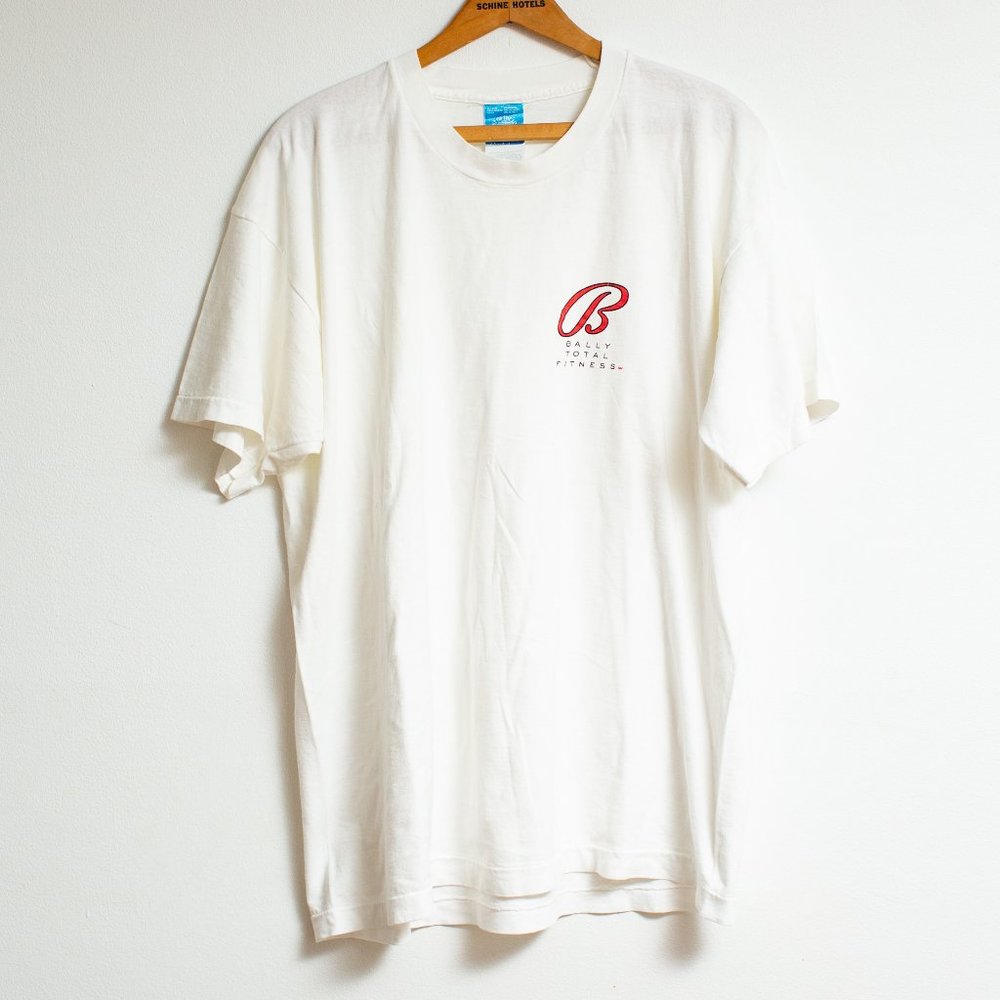 Vintage 1995 Bally Total Fitness T-shirt XL